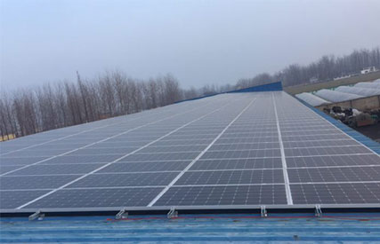 100kw distributed solar system